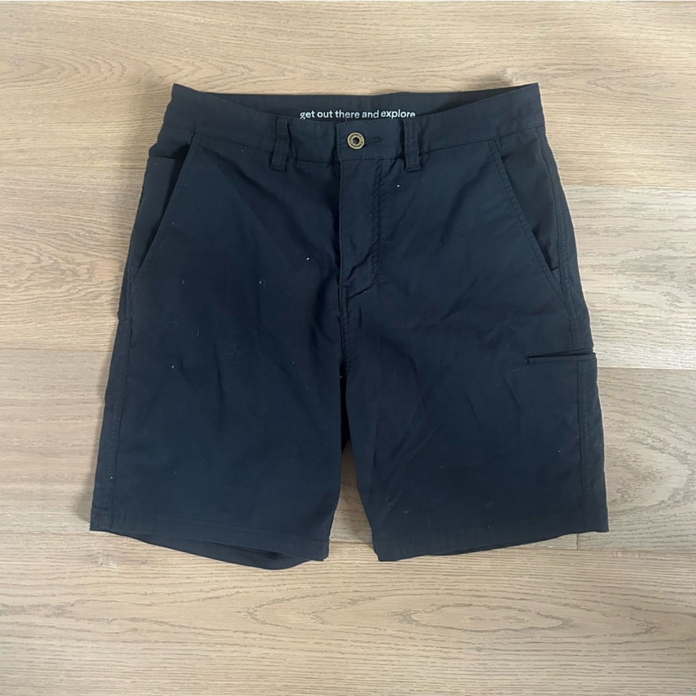 Men's Black Hybrid Shorts